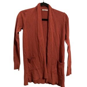 Pink Clover Terracotta Cardigan Sweater